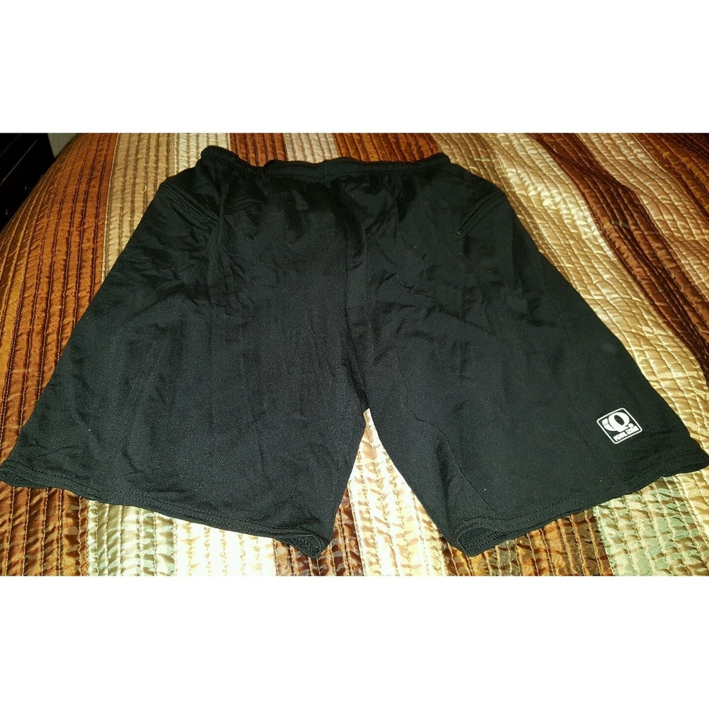PEARL IZUMI TECHNICAL WEAR Athletic SHORTS Women S 8 Black Zip Pockets elastic - Picture 7 of 7